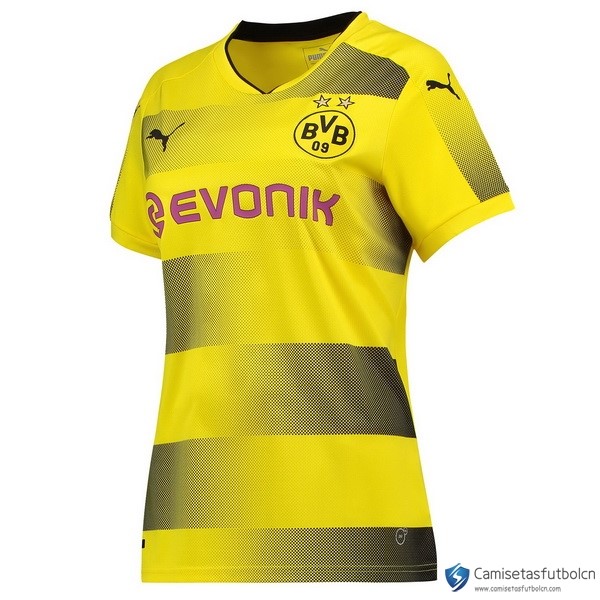 Camiseta Borussia Dortmund Mujer Primera equipo 2017-18